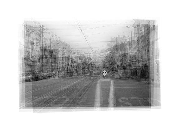 Inbound N-Judah, Sunset District, San Francisco